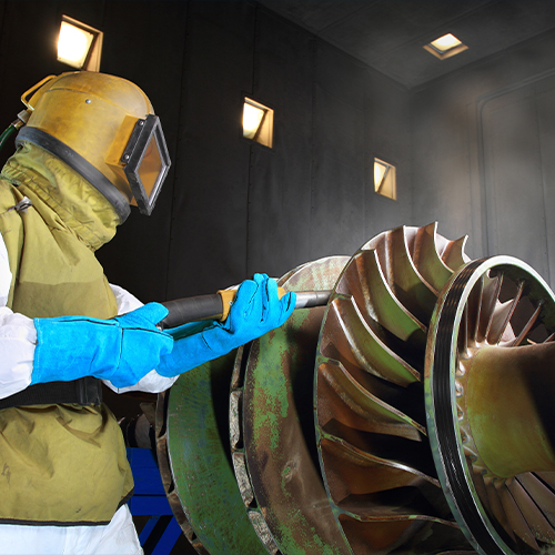 Sandblasting